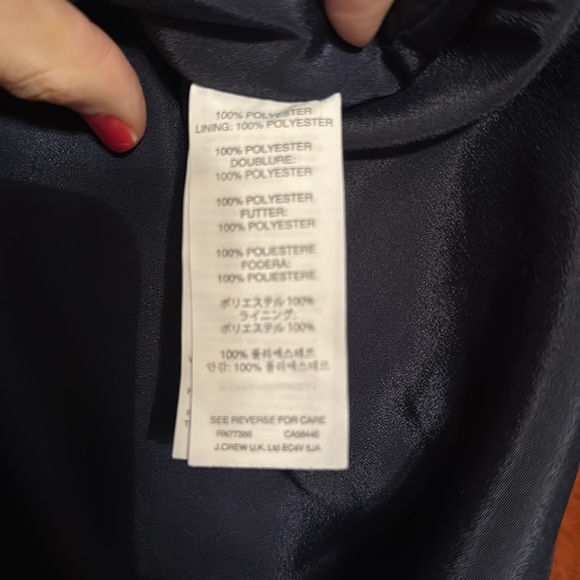 Black jcrew drawsting skirt - Picture 3 of 4